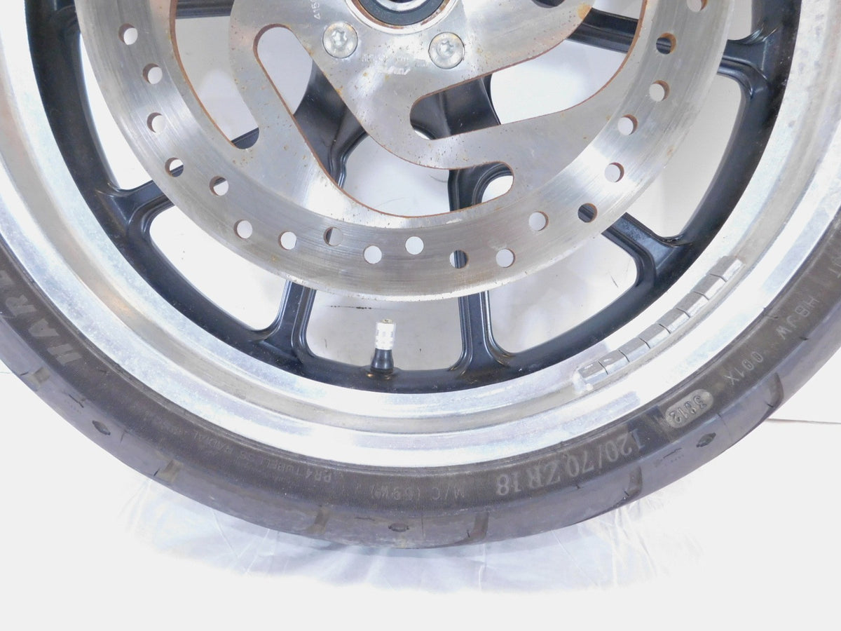 Harley Davidson Sportster 883 Low & Super Low Cast Front Wheel Rim & Tire - C3 Cycle