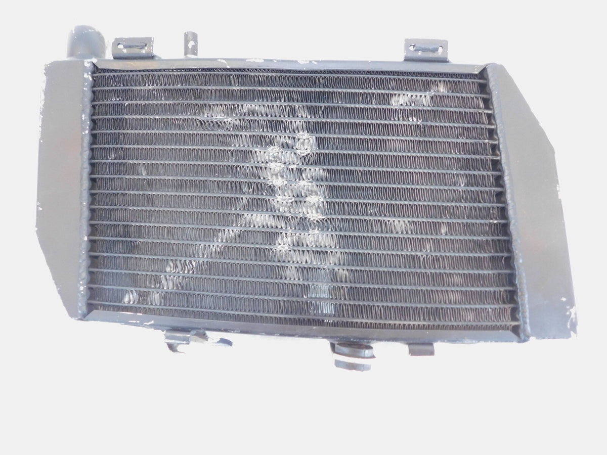 Honda Interceptor VFR800 VFR800A Right Engine Motor Coolant Radiator -Dented - C3 Cycle