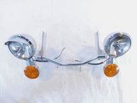 Harley Davidson Electra Glide Classic Ultra & Sport Auxiliary Fog Lights & Bar - C3 Cycle