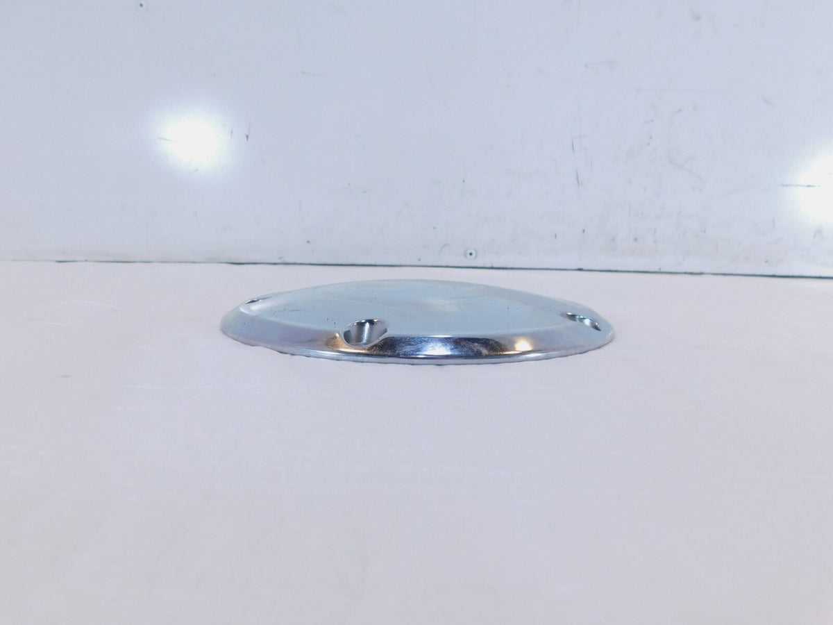 Harley Davidson Twin Cam Dyna & Softail Left Engine Chrome Derby Clutch Cover - C3 Cycle