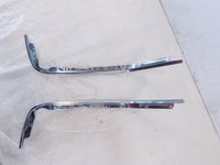 Vespa Primavera Sprint 50 125 150 Elettrica Pair Chrome Shield Edge Fairing Trim - C3 Cycle