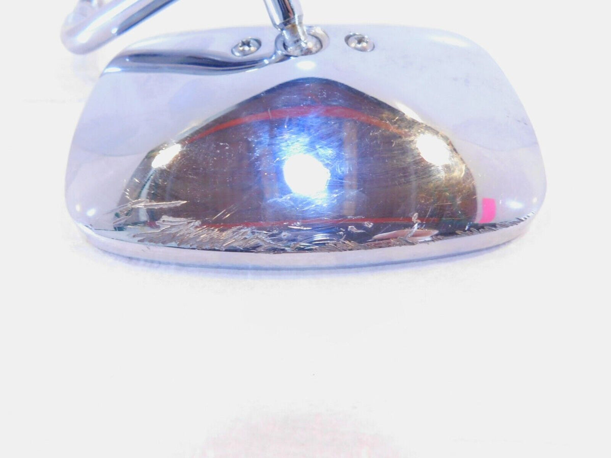 Harley Davidson FXR Softail Dyna Sportster Chrome Right Square Rear View Mirror - C3 Cycle