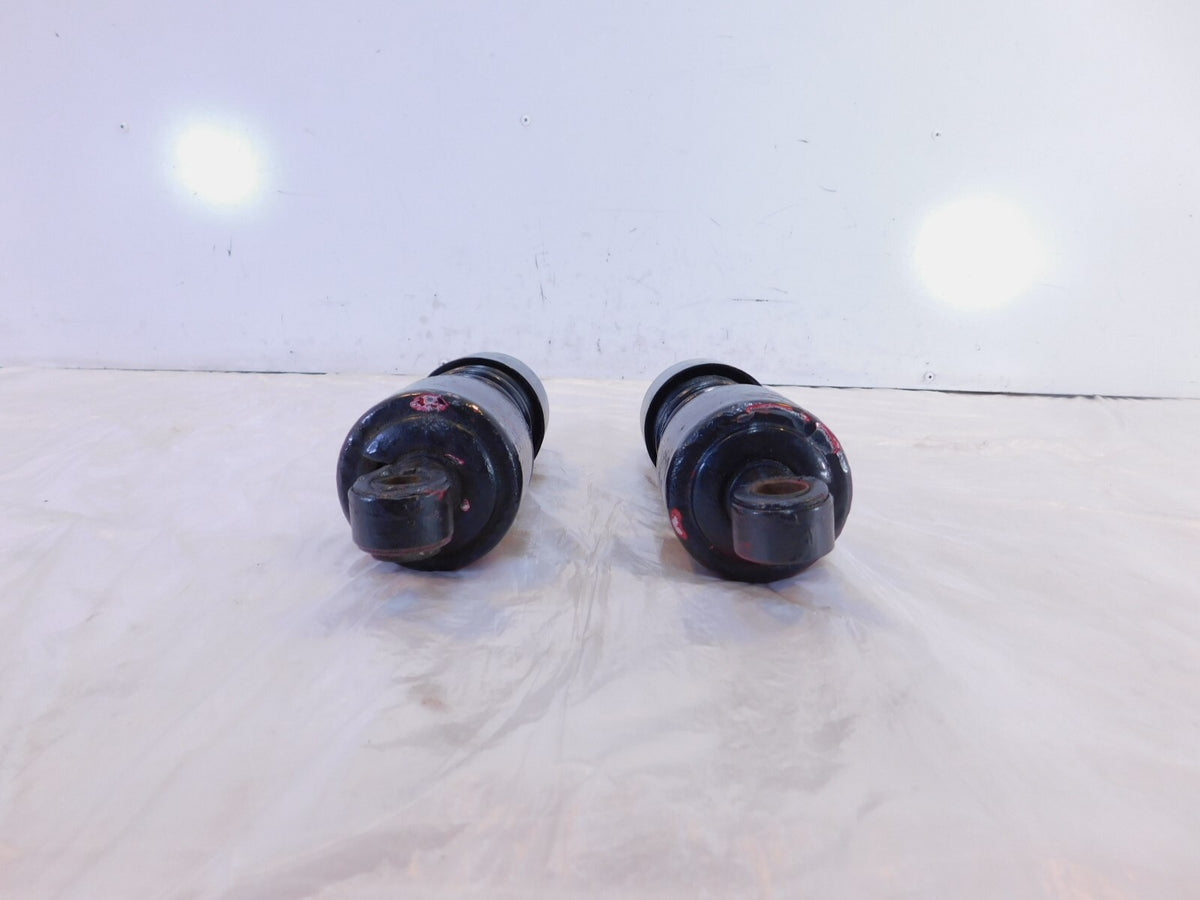 Harley Davidson Sportster 883 & 1200 Black Red Rear Shock Absorbers Pair 11.5" - C3 Cycle
