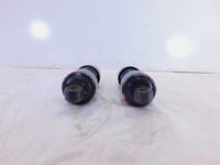 Harley Davidson Sportster 883 & 1200 Black Red Rear Shock Absorbers Pair 11.5" - C3 Cycle