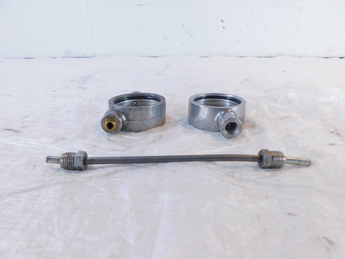 1985-1992 Yamaha V-Max 1200 VMX12 VMX1200 Front Upper Steering Fork Hose Clamp - C3 Cycle