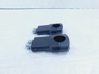 2012 Zero Motorcycle XU Black Upper/Lower Handlebar Riser Clamp Mount Brackets - C3 Cycle