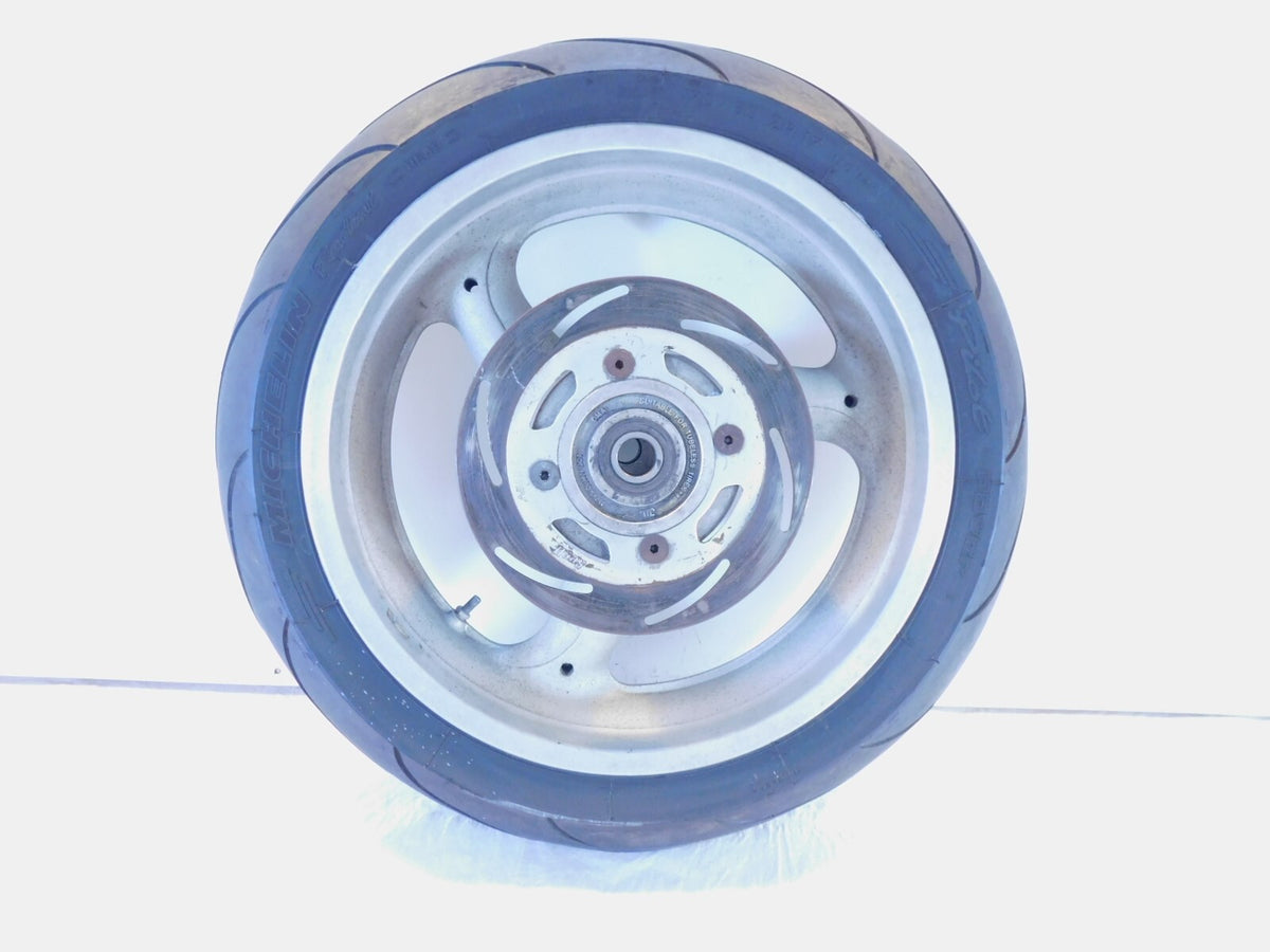 2001-2002 Buell M2 Cyclone S3 Thunderbolt & X1 Lightning Rear Wheel Rim & Tire