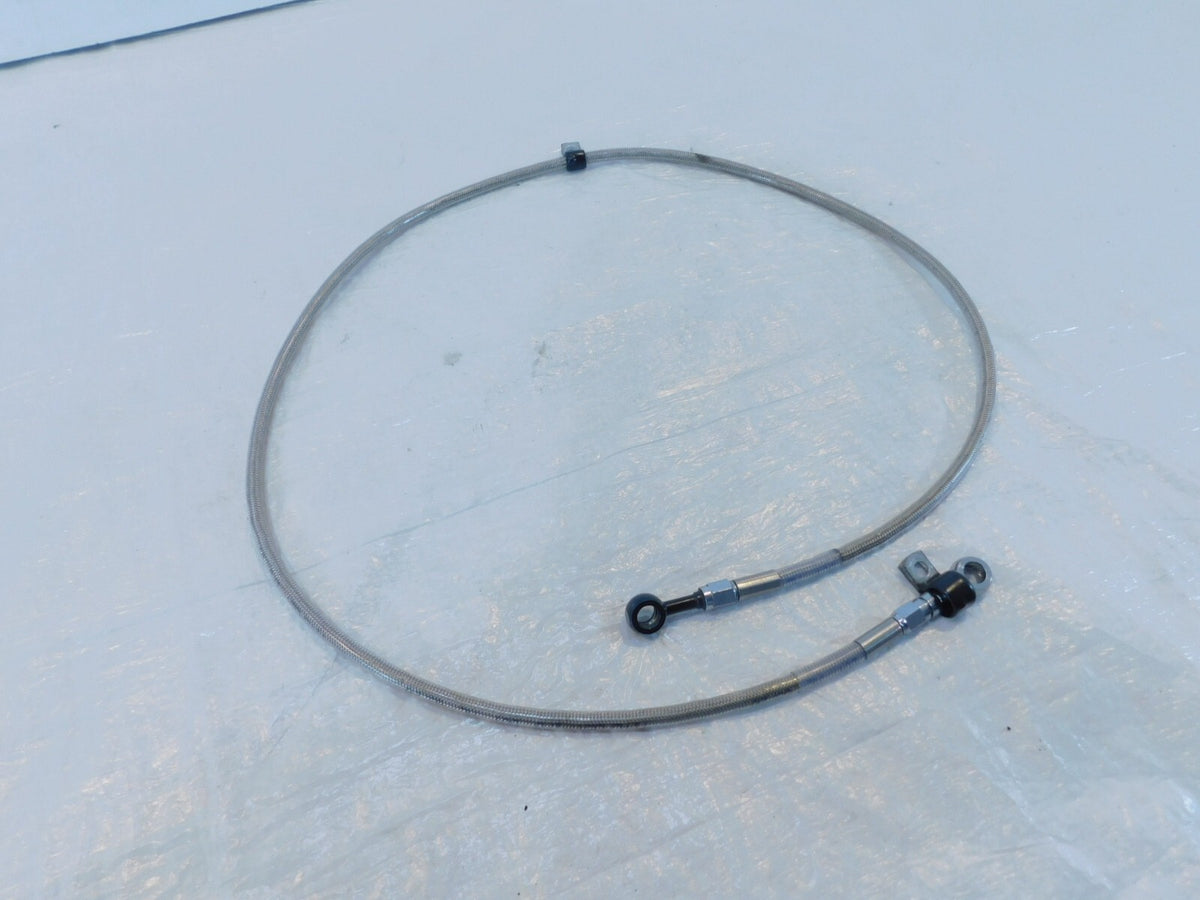 Harley Davidson Sportster 883 & 1200 Custom Braided Front Brake Hose Line Pipe - C3 Cycle