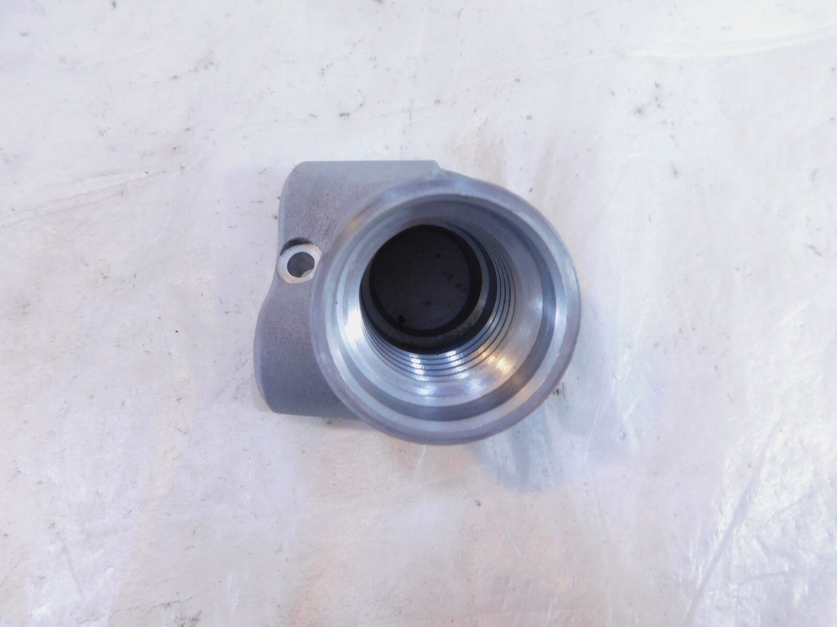 06-10 Harley Dyna Super Glide Custom Street Bob Silver Oil Tank Dipstick Spout - C3 Cycle