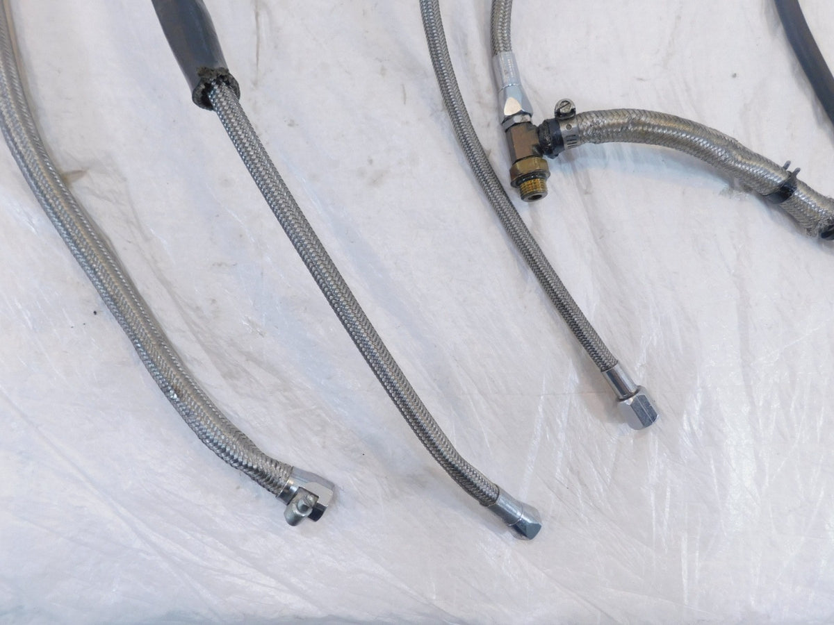 1997 97 Buell S3 Thunderbolt Oil Air Fluid Line Pipe Hose Parts Box Lot - C3 Cycle