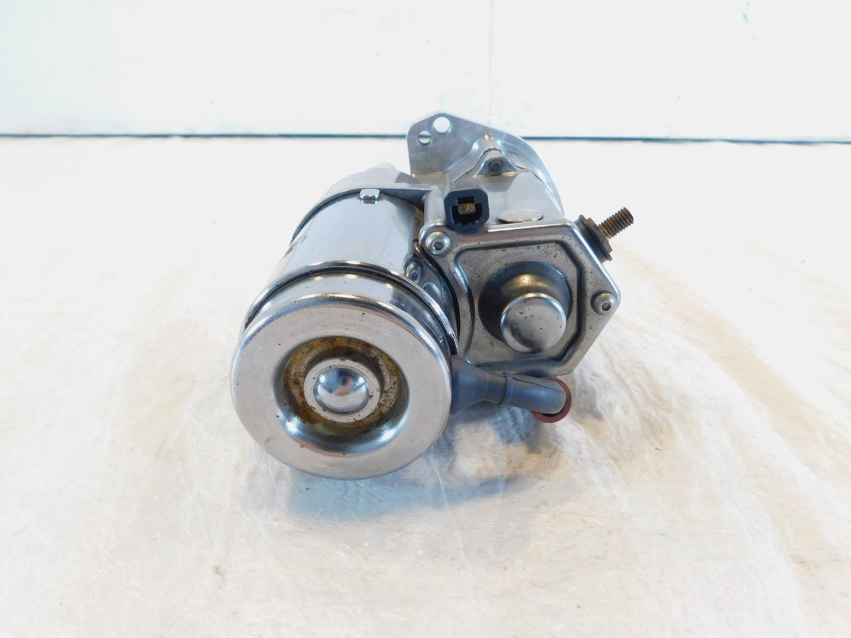 Harley Davidson Twin Cam Road King Softail Dyna Polished Starter Motor for Parts - C3 Cycle