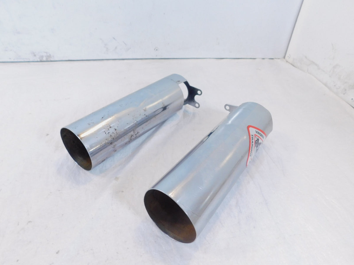 Honda Shadow VT750 VT1100 VT1100C VT1100C2 Shadow Black Lower Front Fork Covers - C3 Cycle