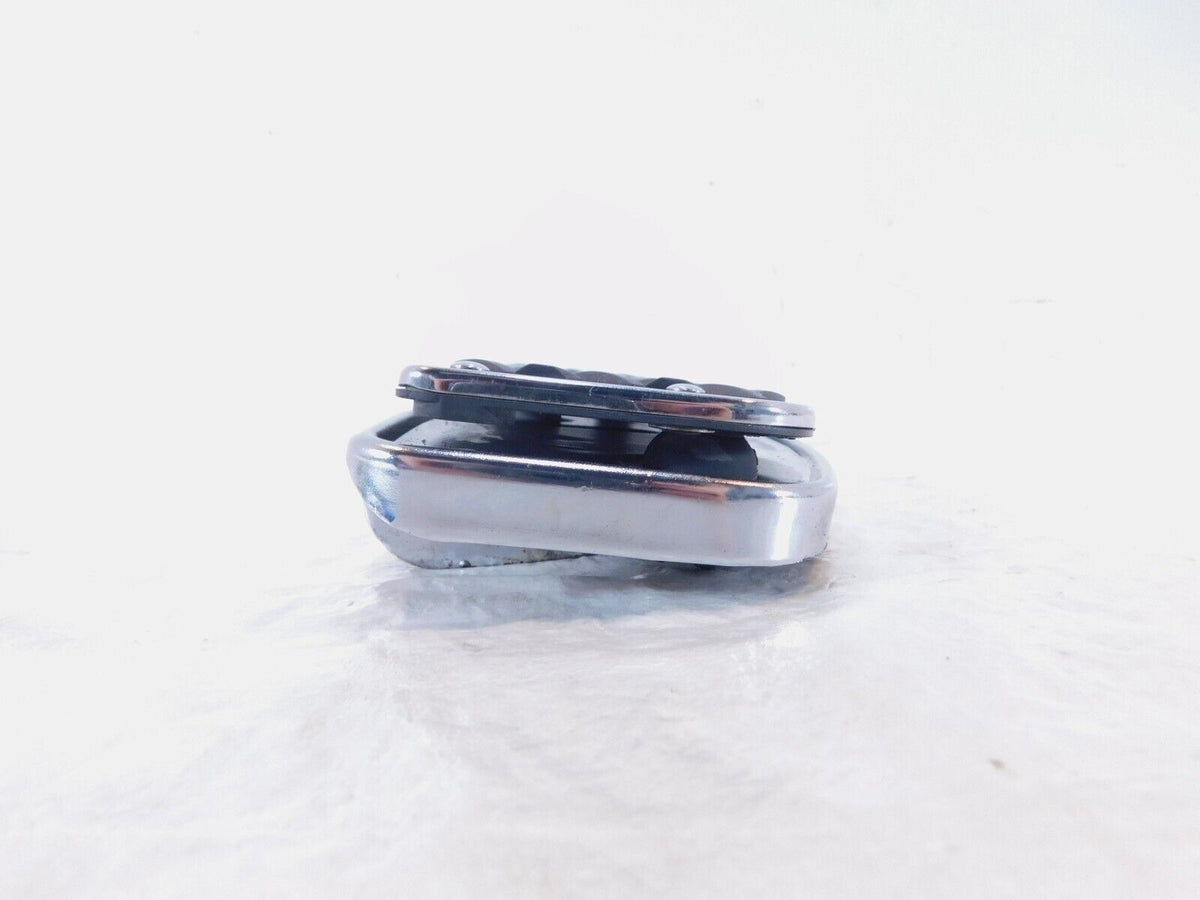 Harley Davidson Softail Road Electra Glide Right Chrome Footboard Pad & Bracket - C3 Cycle