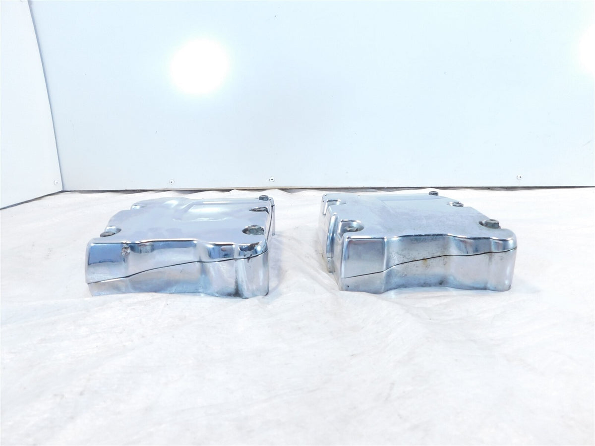 Harley Davidson Touring Dyna & Softail Chrome Cylinder Head Top Rocker Boxes - C3 Cycle