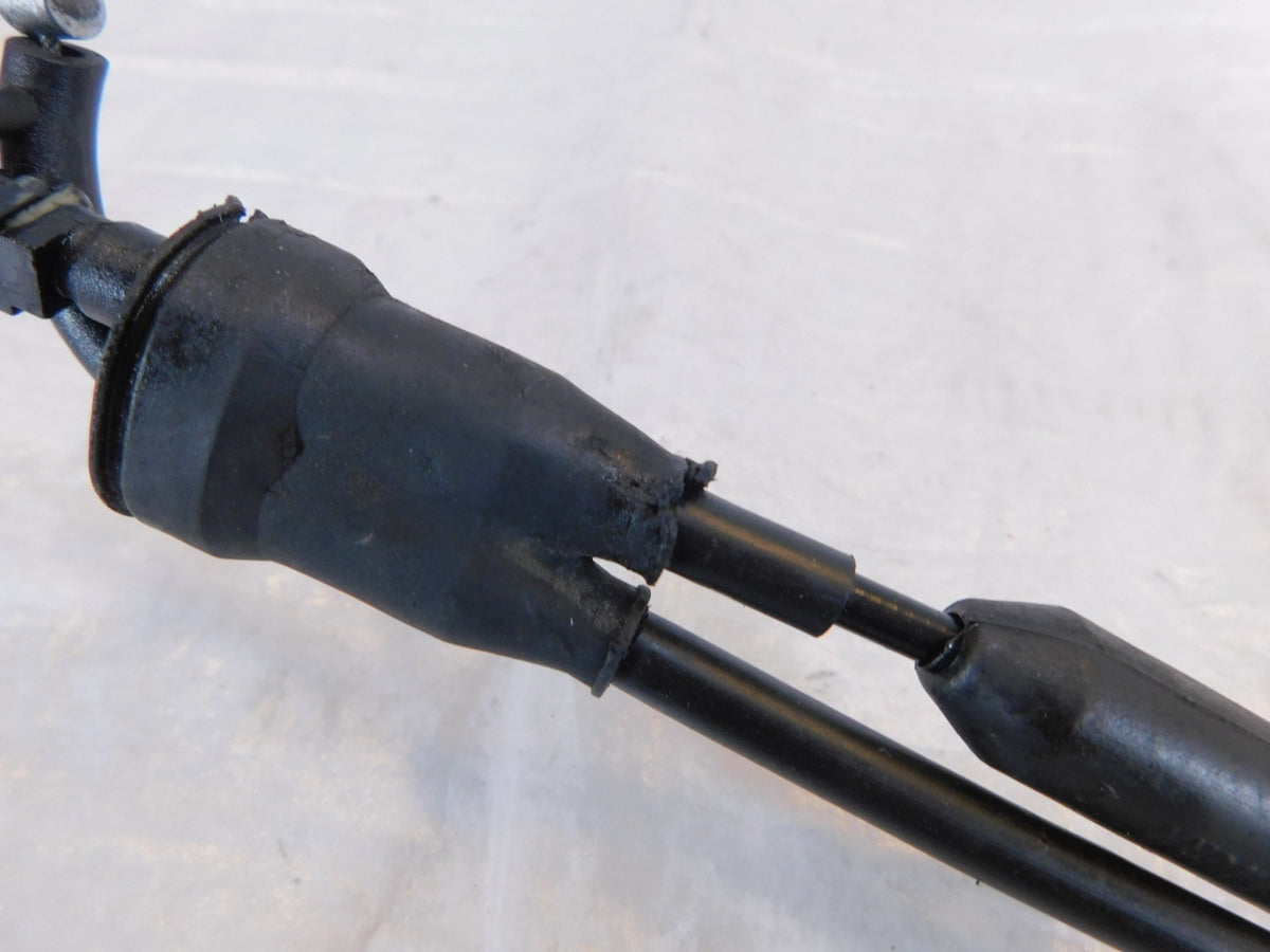 2008-12 Triumph Street Triple 675 675R Handlebar Push/Pull Throttle Cable Lines - C3 Cycle
