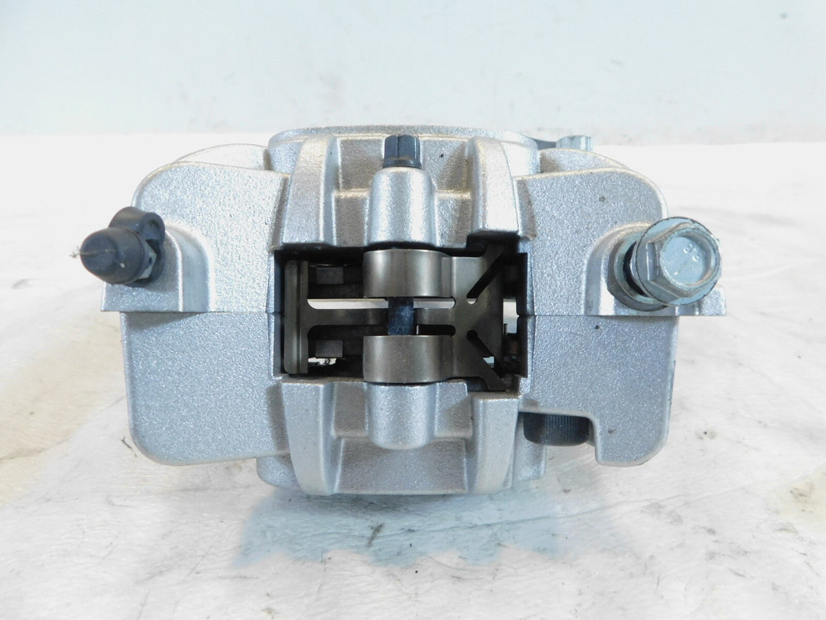 Harley Sportster 883 & 1200 Silver Rear Foot Brake Disc Caliper w/Bracket - C3 Cycle