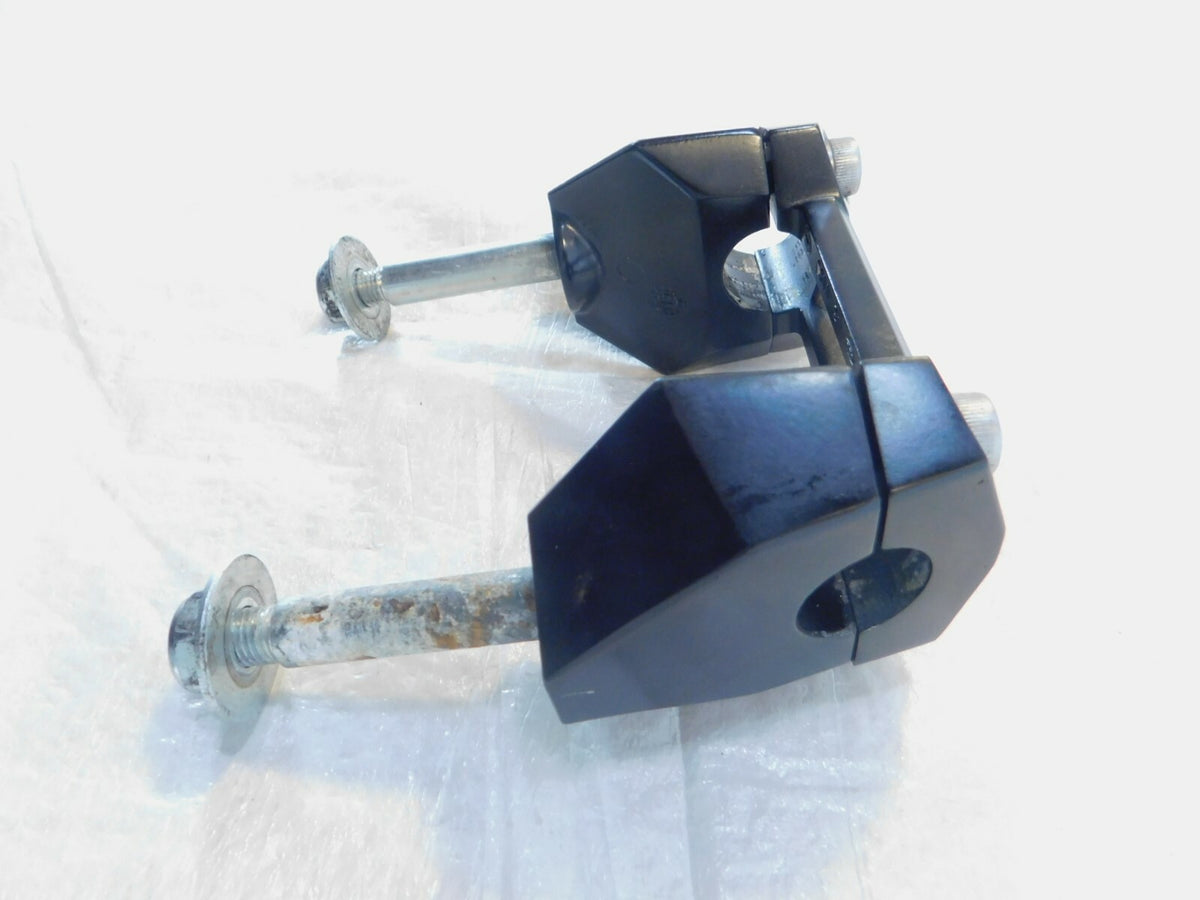2016 16 Kawasaki Z800 ABS ZR800 Front Upper/Lower Handlebar Riser Clamp Mounts - C3 Cycle
