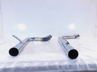 2002 & 2003 Indian Gilroy Scout Chrome Front & Rear Exhaust Header Pipe Mufflers - C3 Cycle