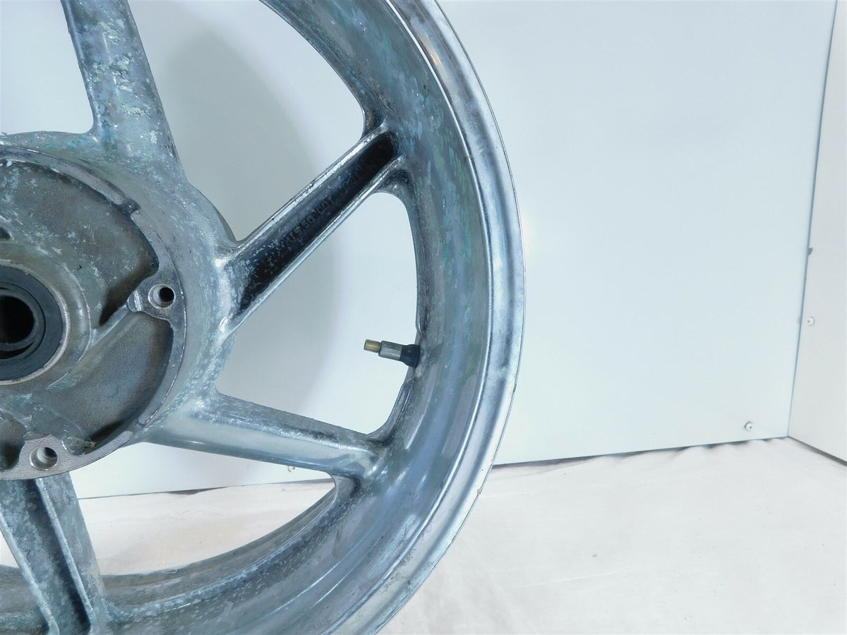 1998 98 Honda CBR900RR CBR900 RR Silver Cast Rear Back Tail Wheel Rim - C3 Cycle