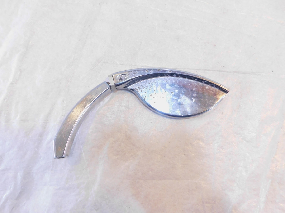 Harley Davidson FXR & Softail & Dyna & Sportster Left Chrome Rear View Mirror - C3 Cycle