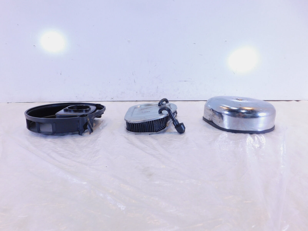 Harley Davidson Dyna Street Bob & Softail Slim Round Air Cleaner Filter Airbox - C3 Cycle
