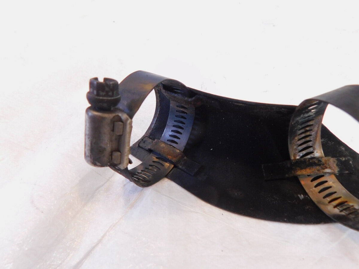 1993 & 1994 Harley Davidson Dyna Black Exhaust Header Pipe Crossover Shield - C3 Cycle