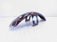 Harley Davidson Dyna Wide Glide Flames Custom Style Front Wheel Cover Fender - C3 Cycle