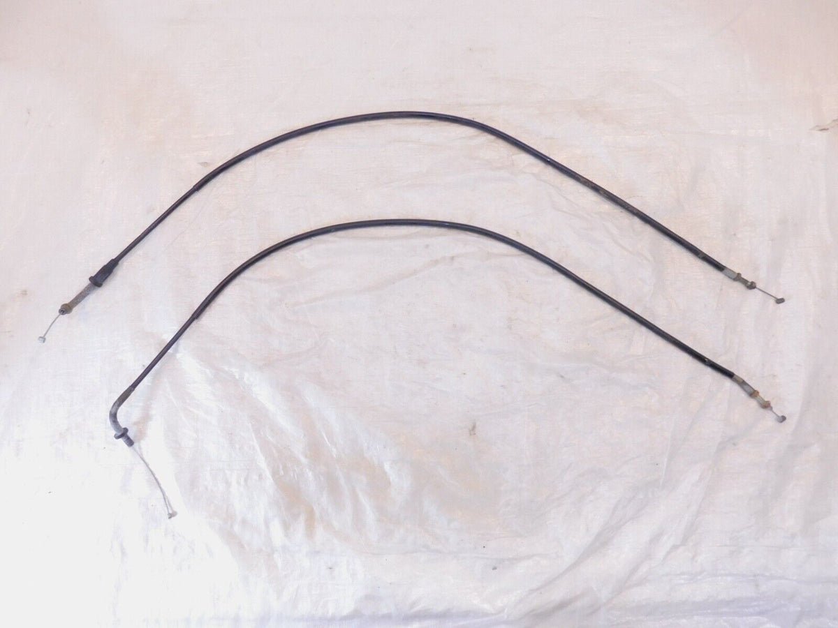 1989-1999 Yamaha Virago 750 1100 XV750 XV1100 Throttle Open/Close Cable Lines - C3 Cycle