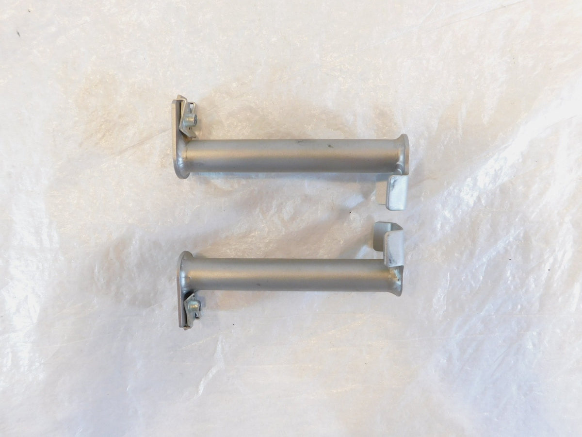 Pair BMW R1250RT R1200RT K52 Silver Radio Transceiver Box Center Holder Brackets - C3 Cycle
