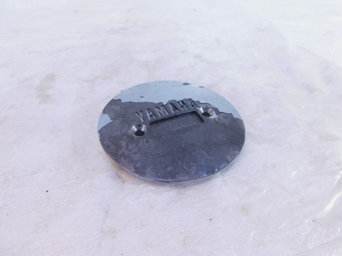 Yamaha Venture Royale XVZ12 XVZ13 Left Engine Stator Crankcase Cover Emblem Cap - C3 Cycle