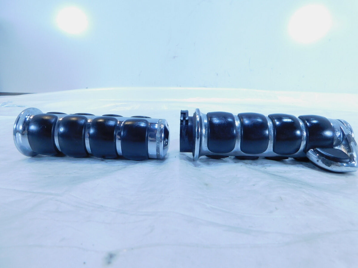 Harley Davidson Dyna Sportster Softail Rubber Left & Right Handlebar Hand Grips - C3 Cycle