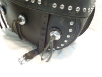 01 2001 Indian Gilroy Scout Right Rear Black Luggage Bag Saddlebag Saddle bag - C3 Cycle