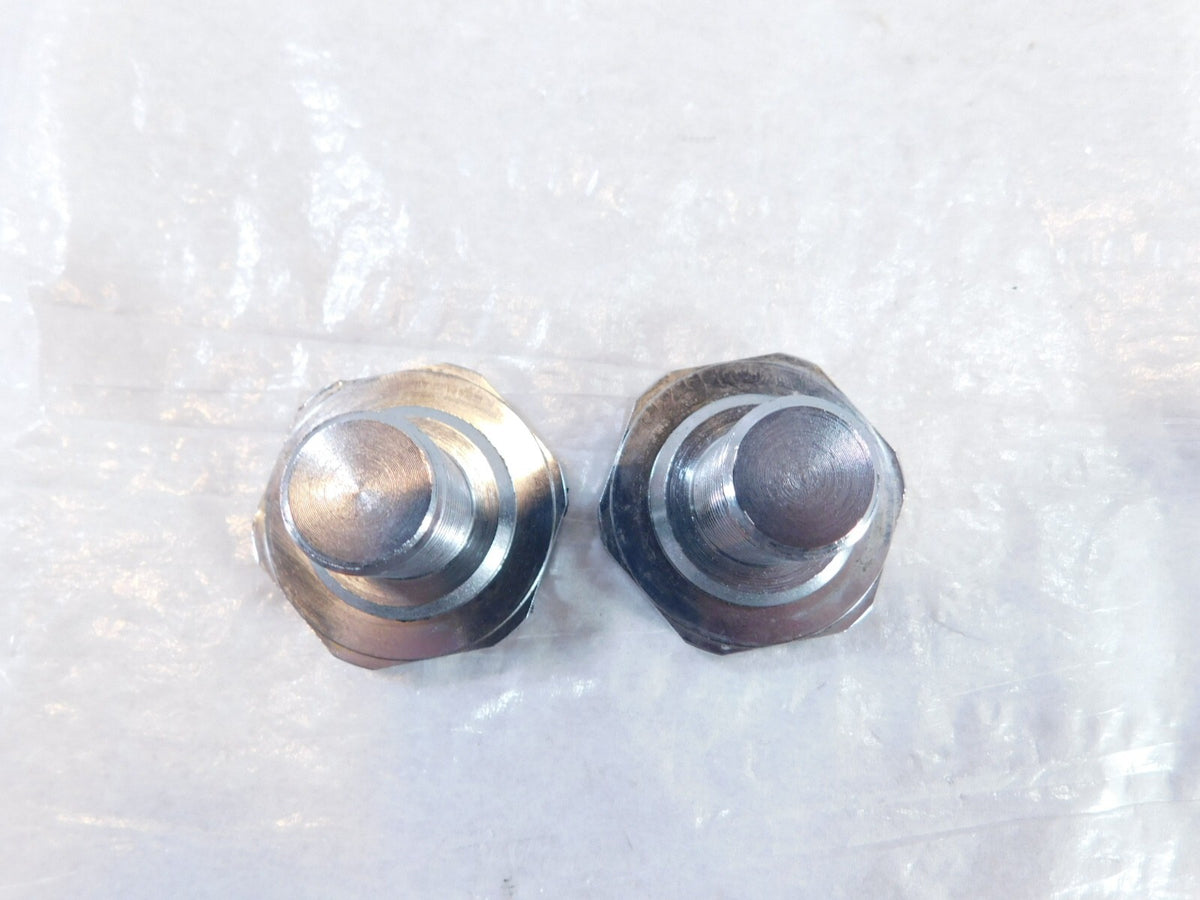 Harley Davidson Road King Dyna Softail Wide Glide 41mm Front Fork Tube Plug Caps