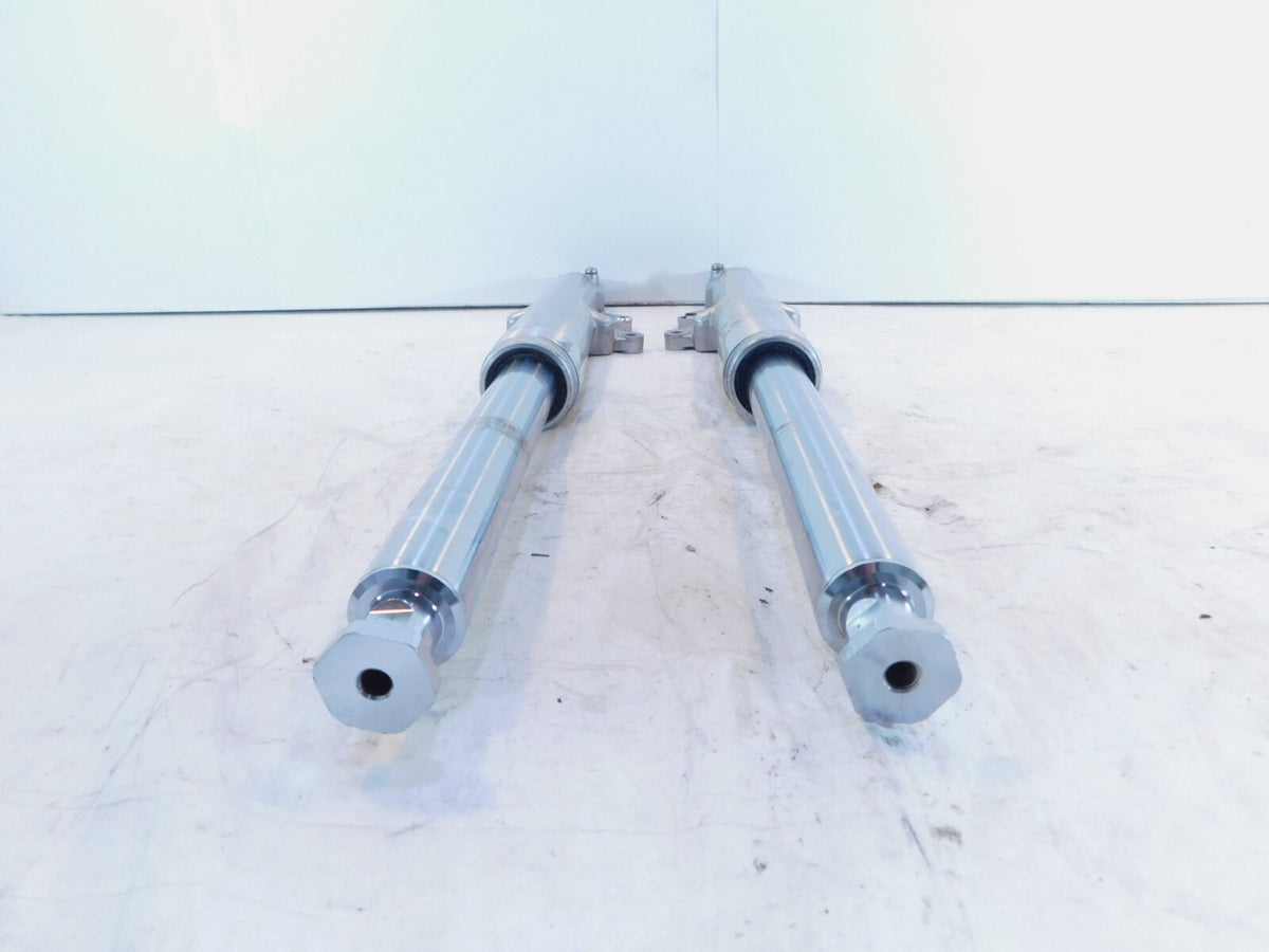 Harley Davidson Road King Electra Glide Chrome Front End Suspension Fork Shocks - C3 Cycle
