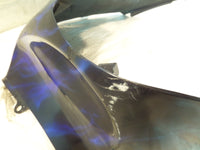 2006-2009 Kawasaki Ninja 1400 ZX-14 Blue Flames Petrol Fuel Gas Tank Cover Cowl - C3 Cycle