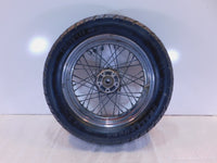 Harley Davidson Softail Heritage & Springer Black Spoked Rear Wheel Rim & Tire - C3 Cycle