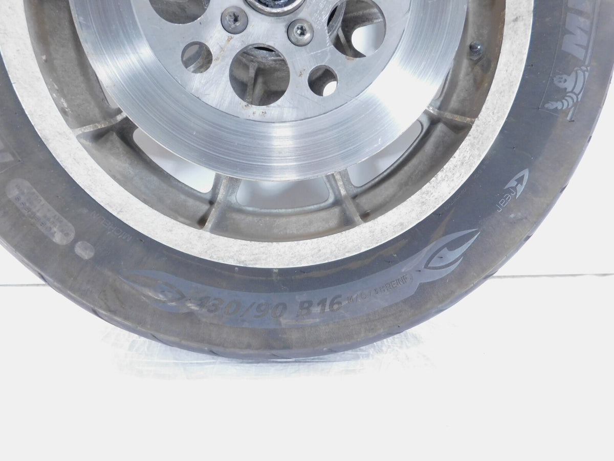Harley Davidson Dyna Softail & Sportster 883 & 1200 Cast Rear Wheel Rim w/ Tire