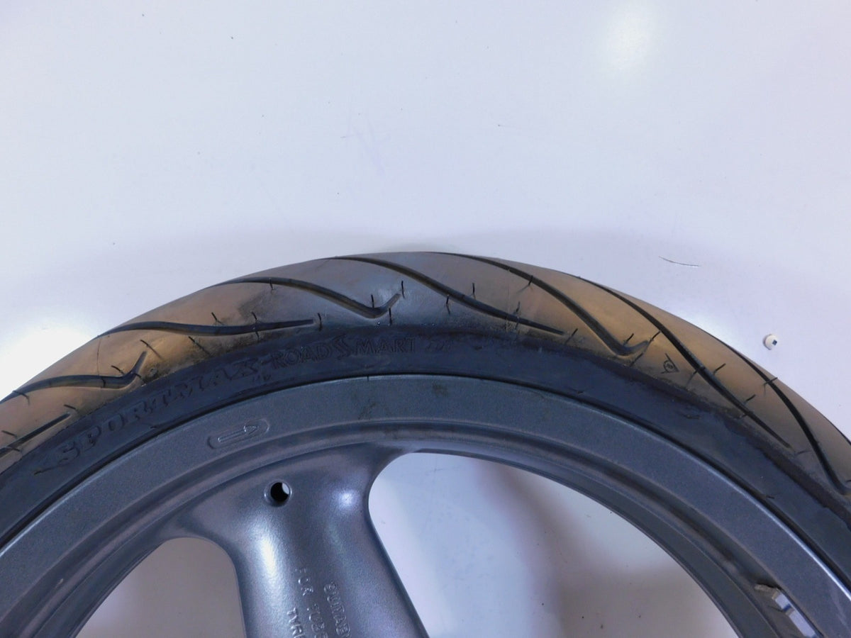 1991-2003 Triumph Sprint 900 & Trophy 900 1200 Gray Front Wheel Rim & Tire - C3 Cycle