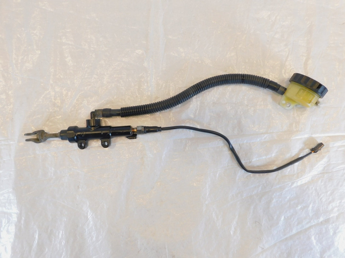 06-10 Buell XB XB12 XB12X Ulysses Rear Foot Brake Master Cylinder w/ Reservoir - C3 Cycle