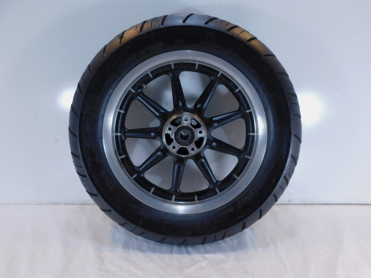 Harley Davidson Touring Road Street & Electra Glide Black Rear Wheel Rim & Tire - C3 Cycle