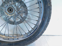 1986-2016 Suzuki Savage 650 LS650 Boulevard S40 Spoked Front Wheel Rim & Rotor - C3 Cycle