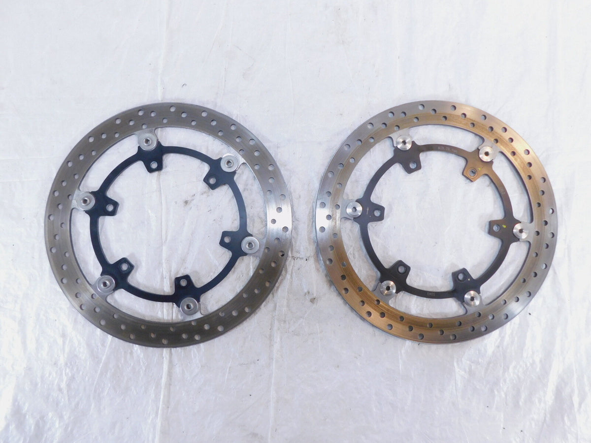 2016-2017 Aprilia Caponord 1200 Rally Front Wheel Right/Left Brake Disc Rotors - C3 Cycle