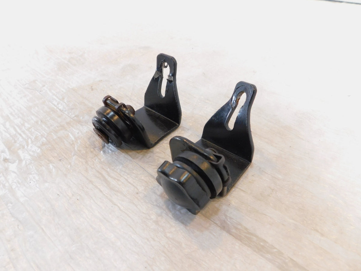 Harley Touring Road King Electra Glide Quick Release Front Saddlebag Brackets - C3 Cycle