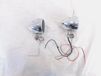 Harley Davidson Road King Softail Dyna Sportster 1" Handlebar Mounted Speakers - C3 Cycle