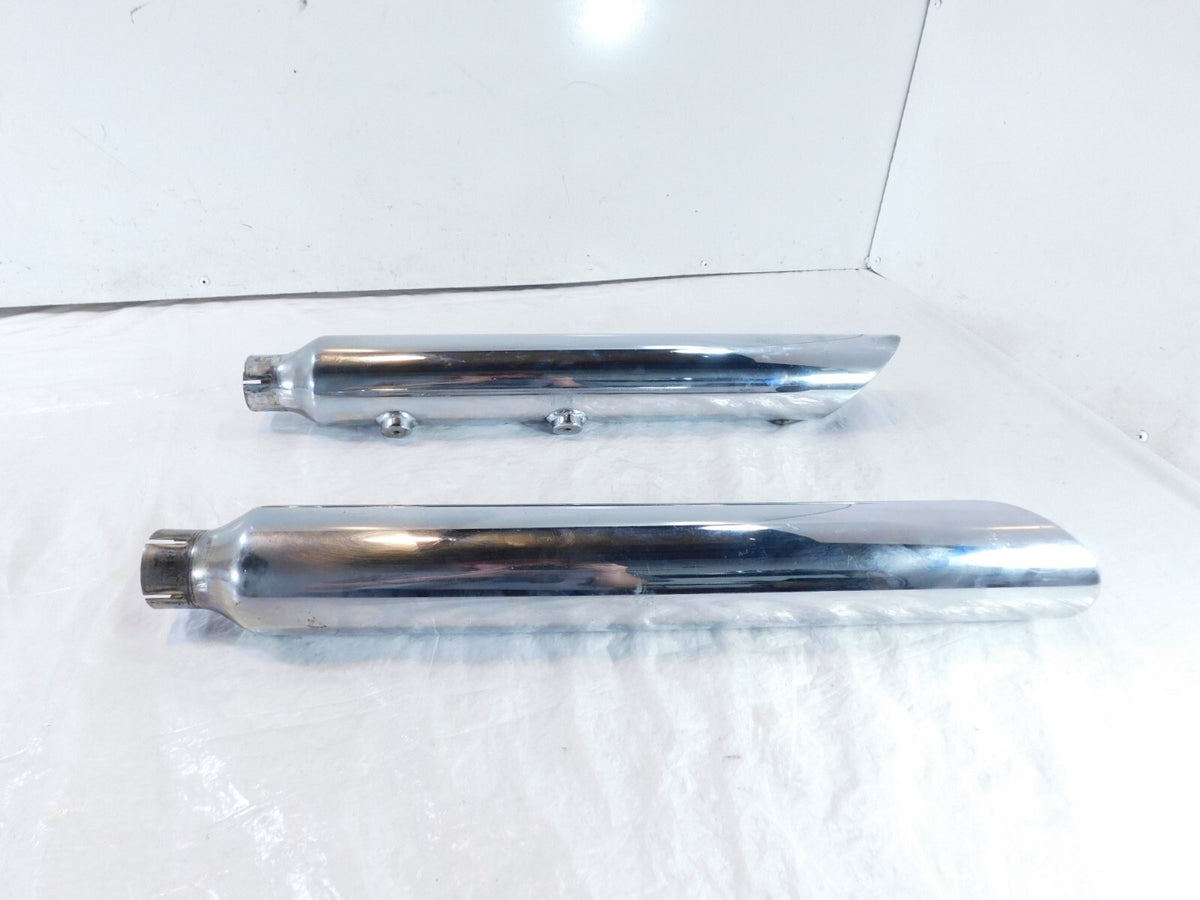 Harley Davidson Softail Heritage Classic & Night Train Exhaust Pipe Mufflers - C3 Cycle