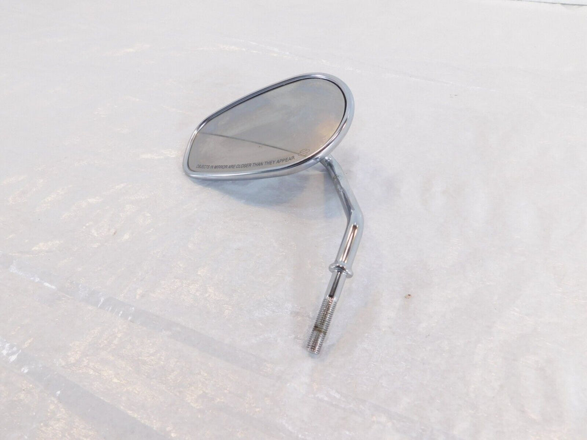 Harley Davidson FXR & Softail & Dyna & Sportster Left Chrome Rear View Mirror - C3 Cycle