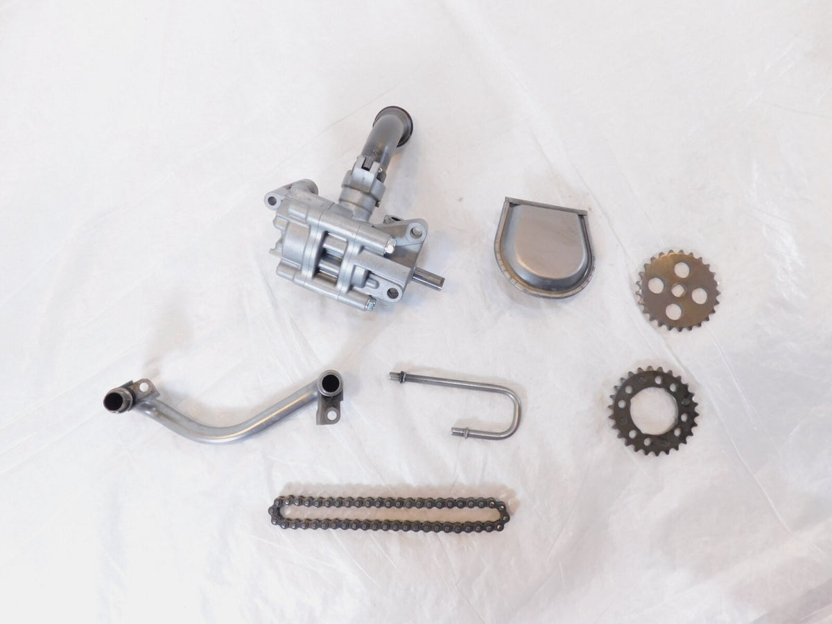 1994 94 Honda Magna 750 VF750 VF750C Engine Motor Oil Pump Chain & Sprockets - C3 Cycle