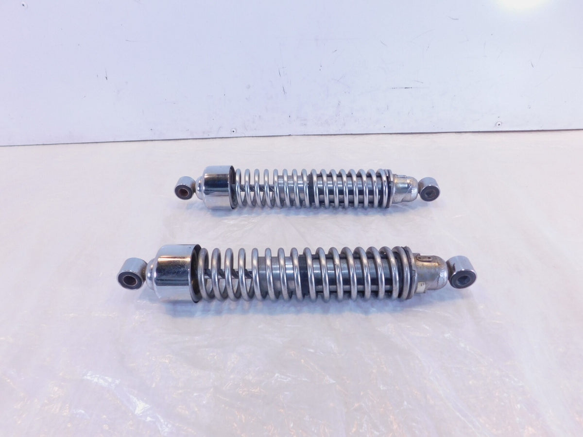 Harley Davidson Sportster 883 & 1200 Chrome Left & Right Rear Shock Absorbers - C3 Cycle