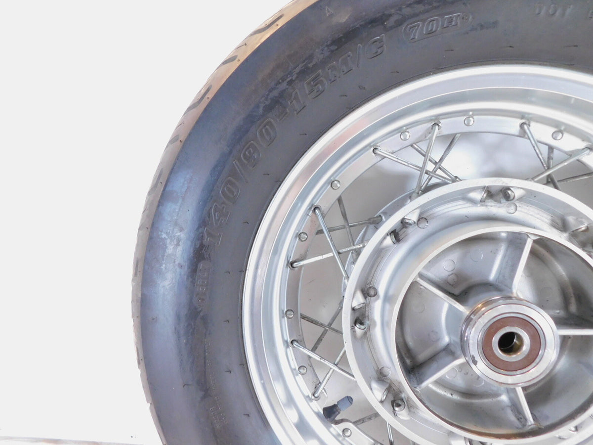 1986-1987 Honda Rebel 450 CMX450 CMX450C Laced Spoked Rear Back Wheel Rim & Tire - C3 Cycle