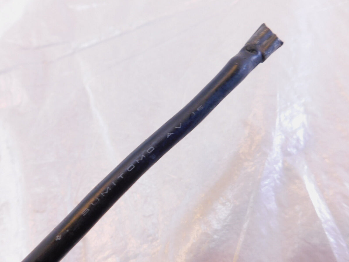 1983 83 Honda GL650 Silverwing 650 Black Negative Battery Ground Cable Wire Lead - C3 Cycle